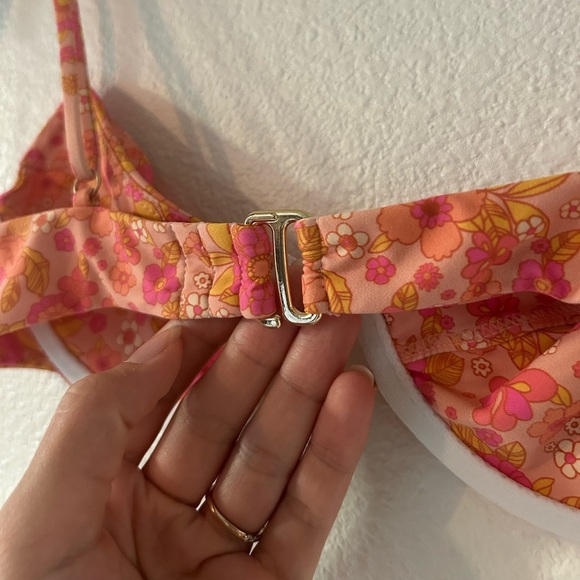 Lovers + Friends Vintage Summer Bikini Top & Bottom Set in 70’s Floral - Picture 3 of 9